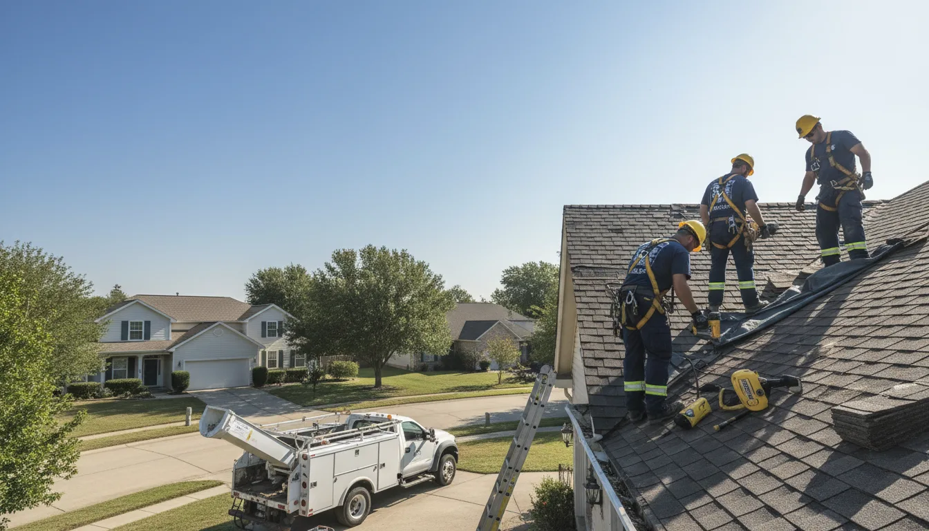Storm Damage Roof Repair in Frenchville, PA